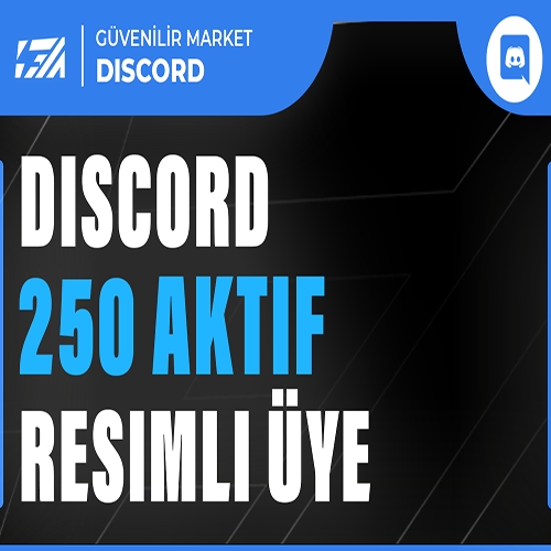  250 Discord 724 Aktif Üye - RESİMLİ